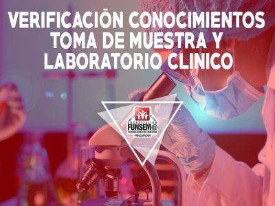Verificación de Conocimientos – Toma de Muestra y Laboratorio Clínico